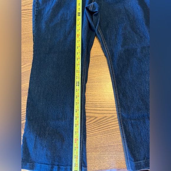 Cleo Curvy Dark Wash Flare Jeans 16 - Picture 7 of 13